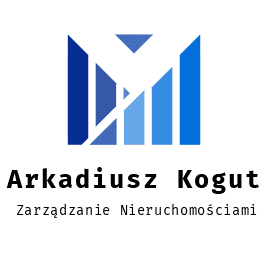 Logo firmy "Arkadiusz Kogut Zarządzanie nieruchomościami"